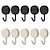 cheap Phone Holder-10pcs Cable Holder Self-Adhesive Wall Hook Without Drilling Coat Bag Bathroom Door Kitchen Towel Hanger Hooks Home Storage Accessories