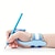 baratos Papelaria-1pc caneta de treinamento de postura de escrita segurando corretor de pulso manga suporte de escrita ajustável ergonômico para materiais de correção de auxílio de treinamento escolar