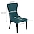 cheap Dining Chair Cover-Stretch Armless Wingback Chair Cover Armchair Cover Reusable Wingback Side Chair Velvet Slipcovers Accent Chair Covers for Dining Room Banquet Home Decor