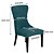 cheap Dining Chair Cover-Stretch Armless Wingback Chair Cover Armchair Cover Reusable Wingback Side Chair Velvet Slipcovers Accent Chair Covers for Dining Room Banquet Home Decor