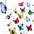 preiswerte Bürobedarf-stereoskopische 3D-Simulations-Schmetterlings-Pinnnadeln, kreative Pinnnadeln, dekorative Blumen, Korknägel für Pinnwände, Fotos, Wandtafeln, Büro, Schulbedarf, Zubehör, Geschenk zum Schulanfang