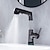 abordables retirer le spray-Robinet de salle de bain LCD affichage numérique évier mélangeur robinets de lavabo avec pulvérisateur extractible, tête de bec relevable à poignée unique 3 modes, robinet de cuve en laiton salle de bain