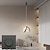 billiga Dimbara taklampor-led taklampa dimbar 1/3-huvud modern köksö lampa, justerbar pendelbelysning för köksö led ljuskrona för matsal sovrum 85-265v