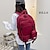 cheap Bookbags-School Backpack Bookbag Schoolbag Solid Color for Girls Large Capacity Oxford Cloth School Bag Back Pack Satchel 11.02*7.08*17.71 inch, Back to School Gift