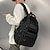 levne Batohy-Pánské Dámské Chlapecké batoh Školní taška Škola cestování Pevná barva Nylon Prodyšné Zip Černá Bílá Světlá růžová