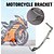 billige Halloween udendørs dekoration-halloween skeleton paw motorcykel støtteben - skelet pote med langfinger motorcykel støtteben, aluminiumslegering universal motorcykel sidebeslag
