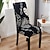 cheap Dining Chair Cover-Dining Chair Cover Stretch Chair Seat Slipcover Elastic Chair Protector For Dining Party Hotel Wedding Soft Washable