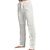 abordables pantalon en lin-Homme Pantalon en lin Pantalon pantalon été Pantalon de plage Jambe droite Plein Confort Extérieur Casual du quotidien Mélange de Lin &amp; Coton Vêtement de rue mode Noir Blanche