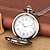 abordables RELOJ DE BOLSILLO-Relojes de bolsillo retro para hombres serie jefe steampunk reloj de bolsillo de cuarzo vintage collar exquisito regalos unisex half hunter