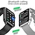 economico Smartwatch-HK28 Orologio intelligente 1.78 pollice Intelligente Guarda Bluetooth ECG + PPG Pedometro Avviso di chiamata Compatibile con Android iOS Da donna Da uomo Promemoria di messaggio Contapassi Quadrante