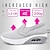 cheap Women&#039;s Sneakers-Women&#039;s Sneakers Slip-Ons Wedge Heels Plus Size Height Increasing Shoes Outdoor Daily Solid Color Flat Heel Round Toe Fashion Comfort Minimalism Walking Mesh Loafer Black White Purple