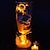 abordables Eclairages immergés-12 pièces étanche submersible mini led lumières thé lumière sous-marine led bougie lampe pour aquarium fête de mariage vase décor
