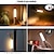 baratos Candeeiros Luzes de Exterior-led pir sensor de movimento humano lâmpada de parede usb vara de madeira movimento luz noturna corredor magnético armário luz guarda-roupa luz de decoração para casa