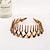 preiswerte Haarstyling-Zubehör-1 Stück Zick-Zack-Stirnbänder für Damen, Mädchen, Teenager, Kunststoff-Haarbänder mit Zähnen, rutschfeste Haarkamm-Kopfbänder, Haar-Accessoires