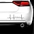 cheap Car Stickers-Car Sticker 3D 17.5CM*5.8CM Heart Beat Trackpad Life Goes On Decals Stickers on Car Reflective Motorcycle Car Styling