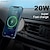 preiswerte Auto Ladegerät-fdgao 20w schnelles kabelloses Ladegerät Autotelefonhalter für iPhone 14 13 12 Pro Max magnetische Autoladestation