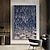 abordables Peintures Abstraites-grande peinture à l&#039;huile 100% fait main peint à la main art mural sur toile gris moderne abstrait classique décoration de la maison décor toile roulée pas de cadre non tendu