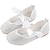 cheap Girls&#039; Shoes-Girls&#039; Flats Daily Dress Shoes Princess Shoes School Shoes Glitter Portable Breathability Non-slipping Princess Shoes Little Kids(4-7ys) Toddler(2-4ys) Daily Prom Walking Shoes Bowknot Buckle Silver