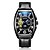 baratos Relógio Automático-Masculino Relógio mecânico Luxo Mostrador Grande Moda Negócio turbilhão IMPERMEÁVEL Couro Assista