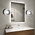 billige Toiletbelysning-vaskeskabsbelysning ip20 1/2/3 hovedspejl forlygter jern akryl sort husholdningsmode udtrækkeligt badeværelse anti-dug toiletbord led spejl skabslampe badelys 110-240v