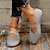 ieftine Pantofi Joși de Damă-Pentru femei Pantofi Flați Slip-On-uri Mărime Plus Size Pantofi de confort Muncă Zilnic Culoare solidă Vară Toc Drept Vârf rotund Casual minimalism Tăiați volantul Loafer Negru Roz Gri Deschis