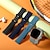 ieftine Curele de ceas Fitbit-4 pachet Bandă de ceas inteligent Compatibil cu Fitbit Versa 4 Sense 2 Versa 3 Sense Silicon Ceas inteligent Curea Ajustabil Femei barbati Banderolă Sport Înlocuire Brăţară