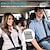 זול כיסויי למושבים לרכב-כוונון חגורת בטיחות מושב בטיחות לרכב 2 חבילות חגורות בטיחות מעור pu לילדים מגביל חגורת הריון מהדק בטן נגד מתיחה בצוואר