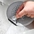 levne Koupelnové pomůcky-silikonový kryt podlahového odtoku dřez proti ucpání, koupelnový odtok vlasový filtr proti ucpání kanalizační ústní filtr