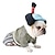 billiga Kostymer-Hund Katt Halloweendräkter Dräkter / Kostymer Halloween outfit Cosplay Rolig Vinter Mjuk Tvättbar Bekväm Halloween Utomhus Halloween Ledigt / vardag Hundkläder for Bichon Frisé Pommeran valpen eller