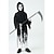 cheap Ghosts &amp; Reapers-Ghost Grim Reaper Halloween Cosplay Costume Party Costume Masquerade Outfits Scary Costume Kid&#039;s Boys&#039; Girls&#039; Masquerade Performance Party Halloween Easy Halloween Costumes Dress Up