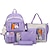 cheap Bookbags-5Pcs Sets Children&#039;s School Backpack Cute Women&#039;s Bagpack Bookbag Laptop Bag for Teens Girls Students Bag