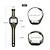 levne Digitální hodinky-Dámské Muži Digitální hodinky Sportovní Módní Obchodní Wristwatch Budík LCD Kalendář VODĚODOLNÝ Silikon Hodinky