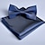 זול עניבות ועניבות פרפר לגברים-בגדי ריקוד גברים עניבת פרפר ריבועי כיס ממחטה עניבות קשור מראש פפיון אחיד חתונה מסיבת יום הולדת