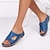 ieftine Flip-Flops de Damă-Pentru femei Sandale Papuci Sandale Platformă Mărime Plus Size Pantofi lucrați manual Zilnic Plajă Culoare solidă Vară Toc Platformă Vârf deschis Clasic Casual minimalism Imitație Piele Loafer Negru