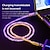 cheap Cell Phone Cables-180° Rotatable RGB Lighting Charging Cable 6A 120W Super Fast Charging Cable USB A RGB Gradient Charge Line for Iphone HUAWEI Xiaomi