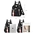 cheap Backpacks &amp; Bookbags-Women&#039;s Backpack Mini Backpack Commuter Backpack School Daily Solid Color Oxford Cloth Large Capacity Lightweight Durable Pendant Zipper Black Red Blue