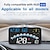 billige Bakkamera til bil-digital gps speedometer, universel bil hud head up display med hastighed mph, trætheds kørsel påmindelse, overhastighed alarm hd display, til alle køretøjer