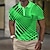 Χαμηλού Κόστους ανδρικά πόλο με κουμπιά-Ανδρικά Φανέλα POLO Βάφλα Πόλο Μπλουζάκι Πόλο πέτο Button Up Polos Πουκάμισο γκολφ 3D Εκτύπωση Γραφικά Σχέδια Απορρίπτω Λευκό Κίτρινο Βαθυγάλαζο Θαλασσί Πράσινο του τριφυλλιού ΕΞΩΤΕΡΙΚΟΥ ΧΩΡΟΥ Δρόμος
