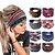 ieftine Accesorii Stilizare Păr-1 bucată bohend boho bandă largă yoga elastică bandă mare bandă pentru cap sport atletic plajă accesorii pentru păr pentru femei și fete