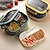 preiswerte Küchen-Aufbewahrung-Doppelschichtige Lunchbox, tragbarer Obstbehälter mit 2 Fächern, Mikrowellen-Lunchbox mit Löffel, Gabel, Heimküchenbedarf