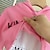 お買い得  セット-3 ピース ピンク セット キッズ ガールズ レター刺繍 パーカー &amp; パンツ セット 長袖 ファッション アウトドア 3-7 年 春 ピンク グレー