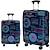 Χαμηλού Κόστους αποθήκευση αποσκευών και ταξιδιού-ανθεκτικό κάλυμμα αποσκευών ταξιδιού, ελαστικό προστατευτικό κάλυμμα βαλίτσας dacron, πτυσσόμενο προστατευτικό καλύμματος αποσκευών που πλένεται