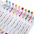 cheap Photobooth Props-Children&#039;s Mark Pen Set Oily Double Head Watercolor Pen Back To School Gift Stationery Marking Pen