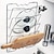 abordables Rangements pour la cuisine-Support de cuisine en métal peu encombrant-couvercle de casserole mural multifonctionnel et support de planche à découper, conception d&#039;étagère à marches