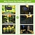 preiswerte Bodenlichter-Solar-Sonnenblumen-LED-Leuchtmast – Simulationspflanzenlampe für Wege und Höfe für Feiertagspartys und Landschaftsdekoration, wasserdichte Rasenbodenleuchte