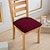 ieftine Husa scaun de sufragerie-husă pentru scaun de sufragerie husă elastică pentru scaun, moale, uni, de culoare solidă, rezistentă, lavabilă, protectie de mobilier pentru petrecerea în sufragerie