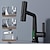 cheap Pull Out Spray-Waterfall Bathroom Faucet LCD Display Multifunction Pull Out Sink Mixer Taps, 360 Degree Rotate Washroom Vessel Brass Tap 3 Mode Spout Sprayer