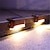 cheap Pathway Lights &amp; Lanterns-Solar Outdoor Garden Lights Staircase Wall Lights Waterproof Step Lights LED Guide Lights for Garden Yard Porch Wedding Party Decor 1pc
