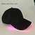 tanie Nowinki-LED świecąca czapka świecąca czapka z daszkiem zewnętrzna osłona przeciwsłoneczna czapka z filtrem przeciwsłonecznym świecąca czapka