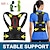 preiswerte Persönliche Schutzausrüstung-Verstellbarer Doppelzuggurt für die Schulter, Wirbelsäulenstützgürtel, Korrektur der Lendenwirbelsäule, für Männer und Frauen, orthopädisches Korsett für den oberen Rücken